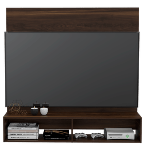 Panel de Tv Lara, Caoba, Para Televisor de 60 Pulgadas