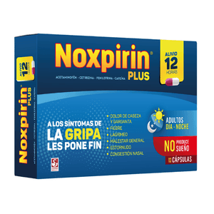 Noxpirin Plus Caja X 12 Capsulas