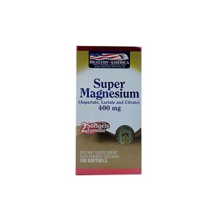 Super Magnesium Softgels 400Mg X 100Und