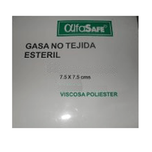 Gasa Alfasafe Esteril No Tejida 3X3 X 2Und