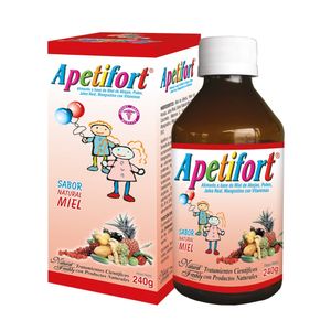 Jarabe Apetifort Natural Freshly Miel X 240Ml