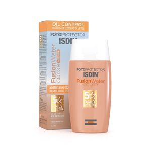 Isdin Fotoprotector Fusión Water Color Medium Spf50 50ml - Protector Solar Facial Con Color