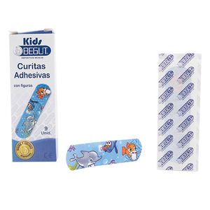 Curitas Adhesivas Begut Kids X 9Und