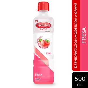 Pedialyte Max Zinc 60 Fresa X 500Ml