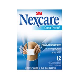 Gasa Nexcare Esteril 15Cm X 15Cm X 12Und