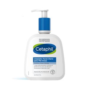 Limpiador Cetaphil Líquido Facial Diario Para Piel Grasa X 237ml