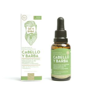 Locion Cosmenatural Fortalecimiento Capilar/Barba X 30Ml