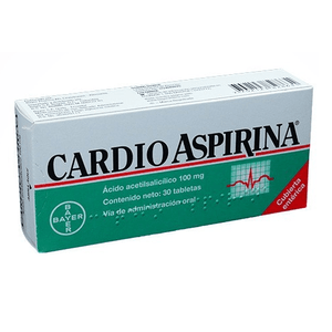 Cardioaspirina 100Mg X 30 Tabletas