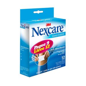 Gasa Esteril Nexcare Oferta Pague 9 Lleve 12 Sobres