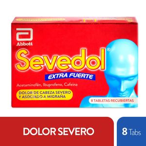 Sevedol Extrafuerte Caja X 8 Tabletas