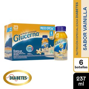 Glucerna Liquido Vainilla 237Ml X 6Und