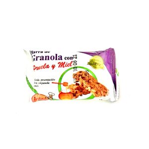 Barras De Granola Con Panela Y Miel X 25G