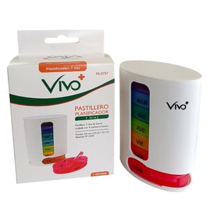 Pastillero Vivo+ Planificador 7 Dias