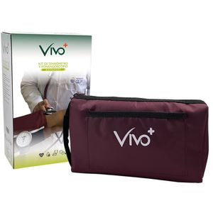 Kit Vivo+ Tensiometro  Y  Fonendoscopio Color Vino