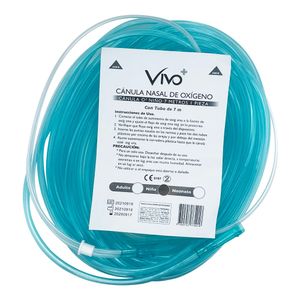 Canula Nasal De Oxigeno Pediatrica Vivo+ 7 Metros
