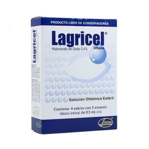 Lagricel Ofteno Caja X 20 Envases