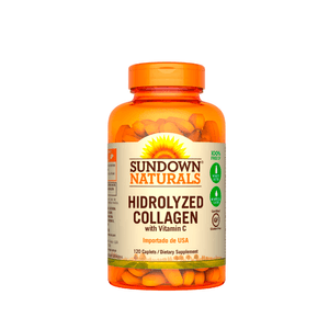 Hydrolyzed Collagen Sundown Naturals X 120 Tabletas