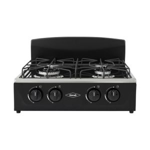 Estufa de Mesa Haceb 4 Puestos Gas Natural Avellana T Negra