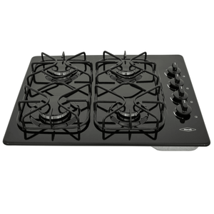 Estufa de empotrar Haceb 60 cm 4 Puestos Gas Natural CG 60 ESM Negro