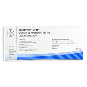 Testoviron Depot 1Ml/250Mg Solucion Inyectable