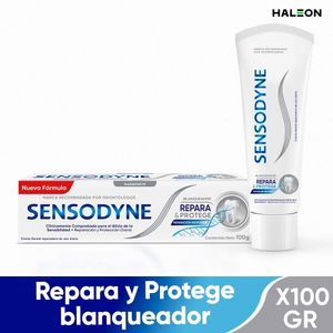 Crema Dental Sensodyne Blanqueador Repara Y Protege X 100g