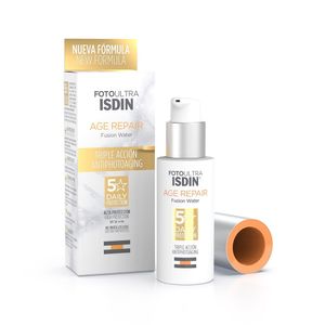 Isdin Fotoultra Age Repair Spf50 50ml - Bloqueador Solar Facial Con Triple Acción Antifotoenvejecimiento
