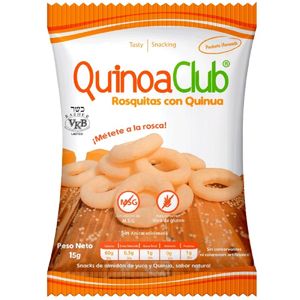 Rosquitas Quinoaclub Quinua Natural X 15G