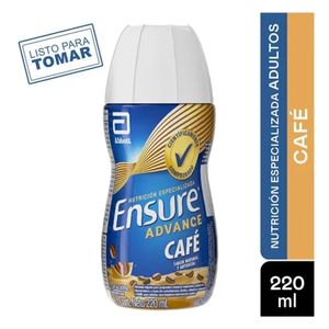 ENSURE ADVANCE LIQUIDO SABOR CAFE 220ML