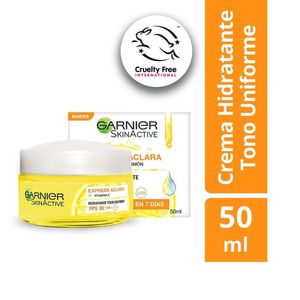 Crema Facial Garnier Express Aclara FPS30 x 50Ml
