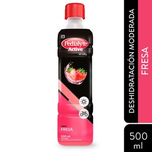 Pedialyte 45 Zinc Solucion Oral Fresa X 500Ml