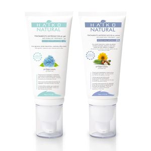 Kit Tratamiento Facial Antiedad Día x 50g Haiko Natural + Tratamiento Noche x 50g