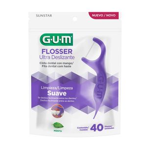 Flosser Gum Ultra Deslizante Suave X 40Und