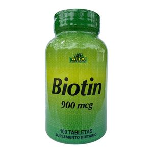 Biotin Alfa Vitamins X 100 Capsulas