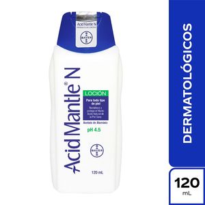 Loción Acetato De Aluminio Acid Mantle N Ph 4.5 Frasco X 120ml