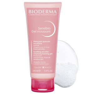 Gel Limpiador Para Piel Normal A Sensible Bioderma Sensibio Gel Moussant X 100ml