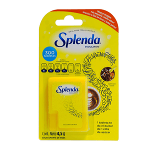Endulzante Splenda 300 Tabletas X 4.5Gr