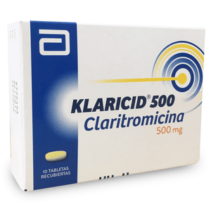 Klaricid 500Mg Caja X 10 Tabletas