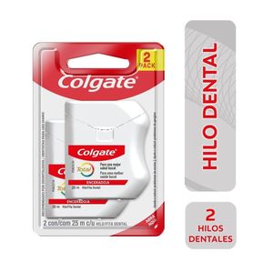 Oferta Hilo Dental Colgate Total X 25m X 2Und Precio Especial