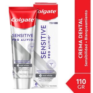 Crema Dental Sensibilidad Colgate Pro Alivio Real White X 110G