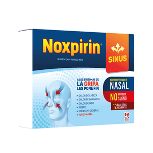 Noxpirin Sinus Caja X 12 Tabletas