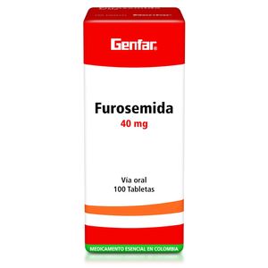 Genfar Furosemida 40Mg
