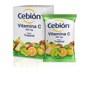 Cebion Vitamina C Sabor Tropical