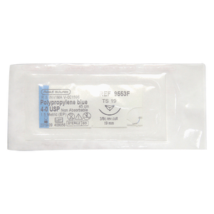 Sutura 4-0 Polipro.Con Aguja Hebrax45Cms
