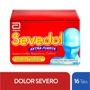 Sevedol Extra Fuerte X 16 Tabletas Recubiertas