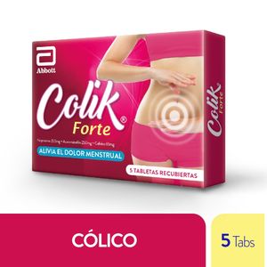 Colik Forte 535Mg Caja X 5 Tabletas Recubiertas