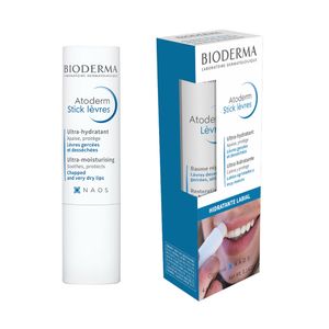 Barra De Labios Bioderma Atoderm Stick Lèvres X 4g