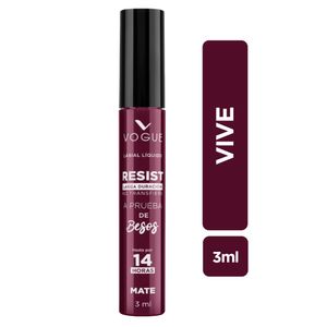 Labial Liquido Mate Vogue Resist Vive X 3ml