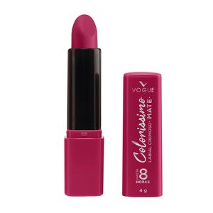 Labial En Barra Vogue Colorissimo Cremoso Mate Fresa Chic X 4 Gr