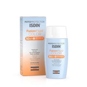 Isdin Fotoprotector Fusion Fluid Spf50 50ml - Protector Solar Facial Con Color