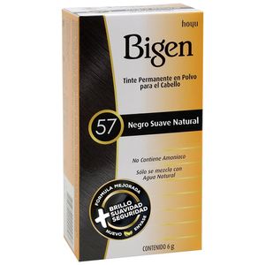 Tinte Bigen 57 Negro Suave Natural X 6G